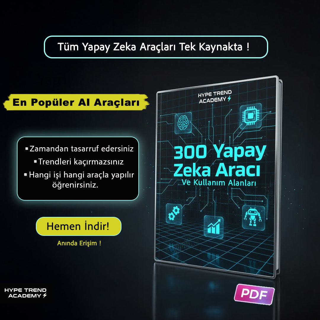 300 Yapay Zeka Aracı Ve Kullanım Alanları