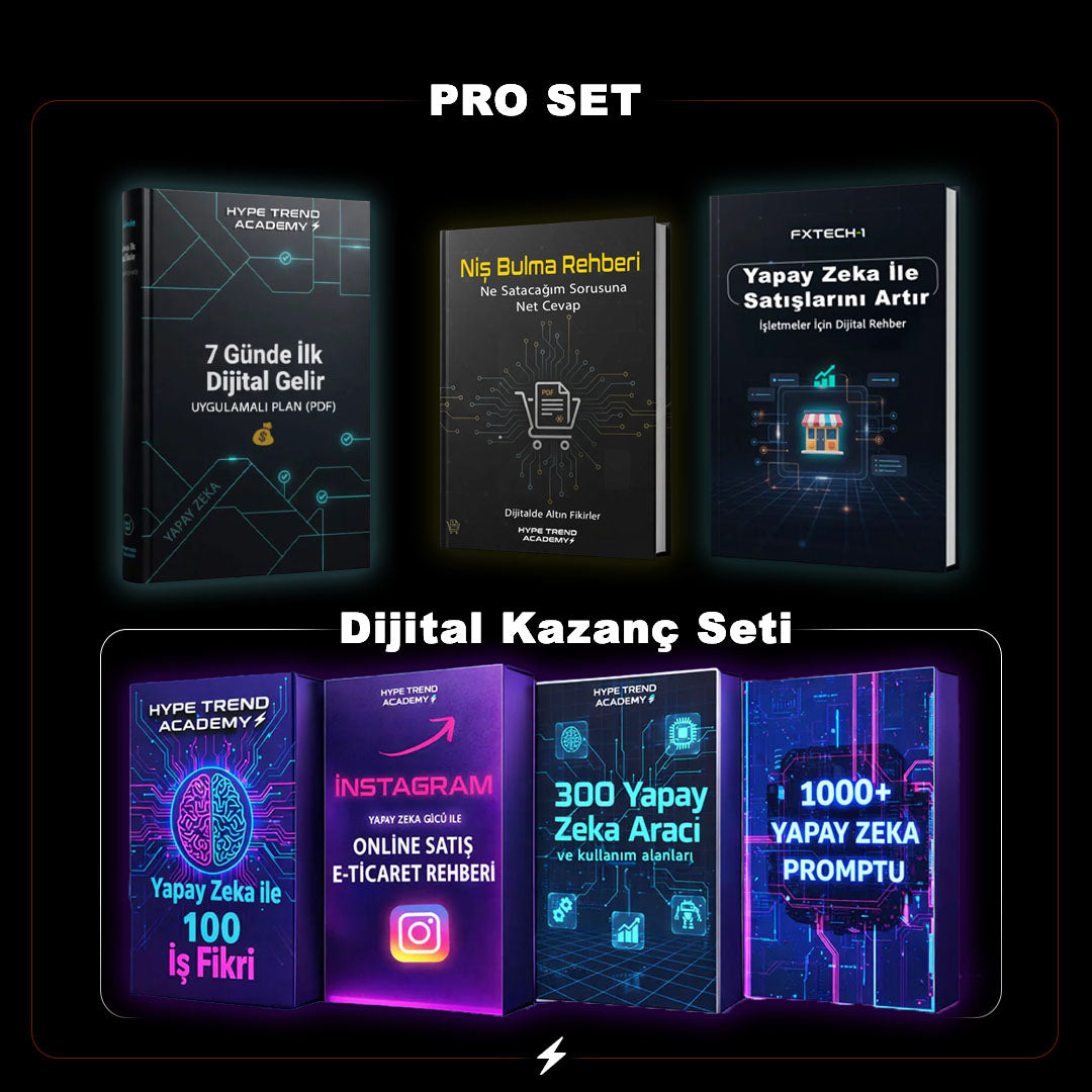 Dijital Kazanç Pro Set