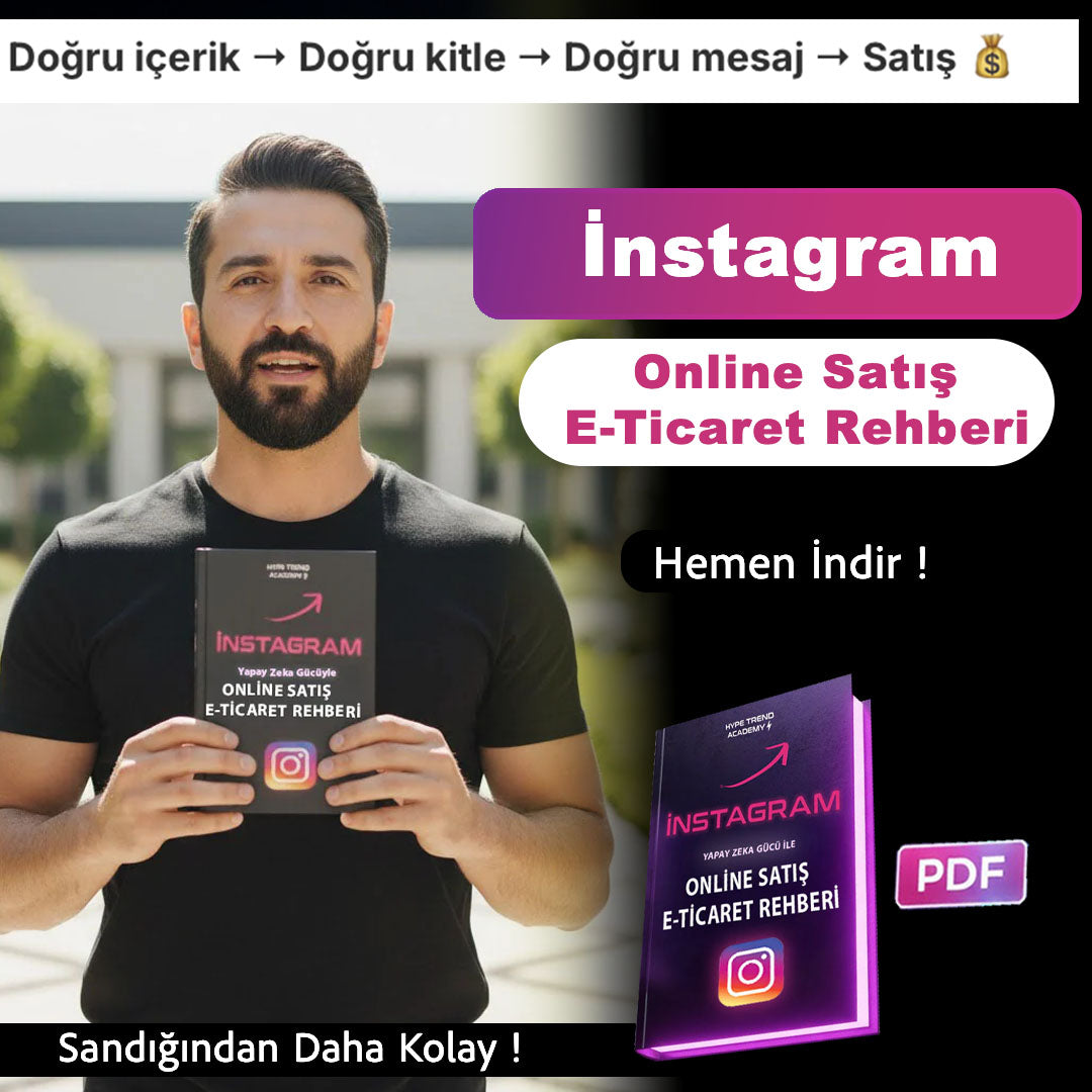 Instagram Online Satış E-Ticaret Rehberi